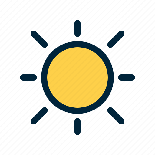 Weather, sunny, sun, summer, hot icon - Download on Iconfinder