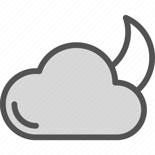 Clouds, moon, starsweather, sunset icon - Download on Iconfinder
