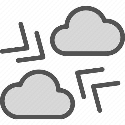 Air, clouds, night, pressure, warm, weather icon - Download on Iconfinder