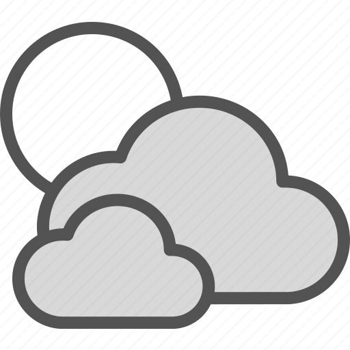 Clouds, moon, night, stars, weather icon - Download on Iconfinder