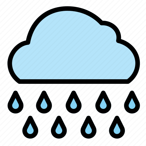 Heavy rain, weather, good weather, time, timing icon - Download on Iconfinder