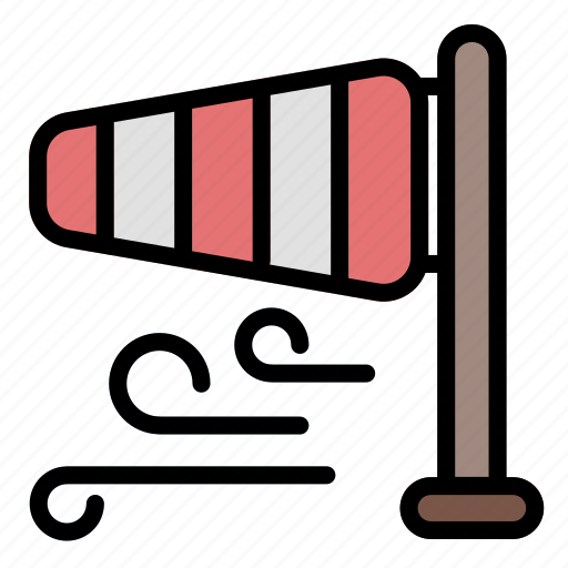 Wind sock, weather, good weather, time, timing icon - Download on Iconfinder