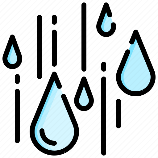 Drop, rain, water, down icon - Download on Iconfinder