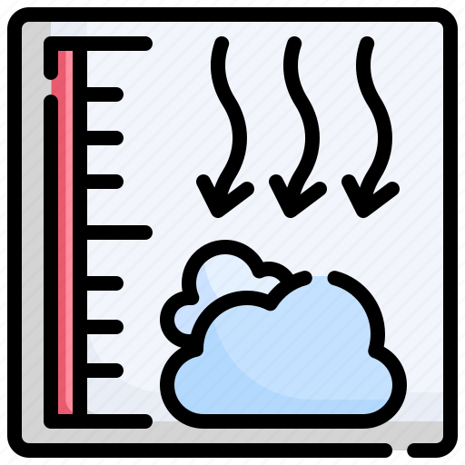 Fahrenheit, temperature, reader, electronic, device, degree, meteorology icon - Download on Iconfinder