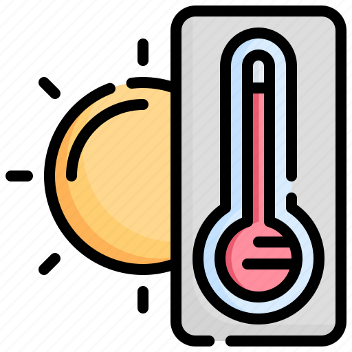 Hottemperature, temperature, reader, electronic, device, degree, meteorology icon - Download on Iconfinder