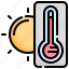 hottemperature, temperature, reader, electronic, device, degree, meteorology 