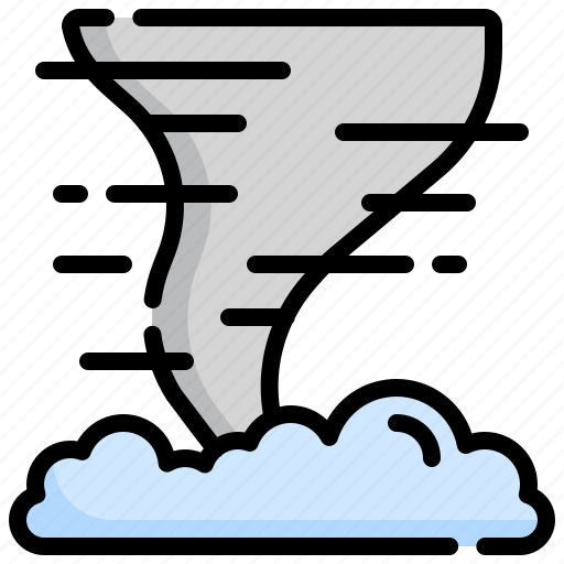 Tornado, hurricane, storm, wind icon - Download on Iconfinder