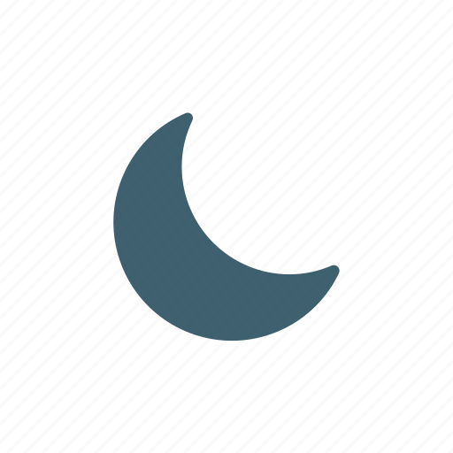 Crescent, day, element, moon, night, weather icon - Download on Iconfinder