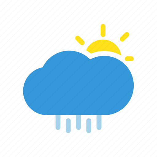 Cloud, day, drizzle, element, sun, weather icon - Download on Iconfinder
