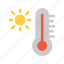 weather, hot, thermometer, temperature 