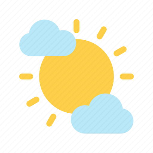 Weather, sunny, cloud, sun icon - Download on Iconfinder