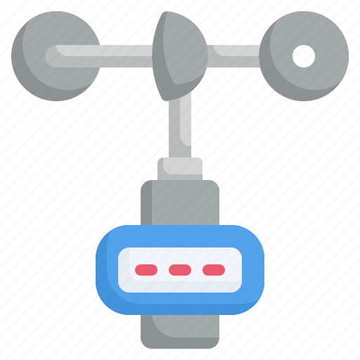 Anemometer, wind, air, speed, sensor icon - Download on Iconfinder