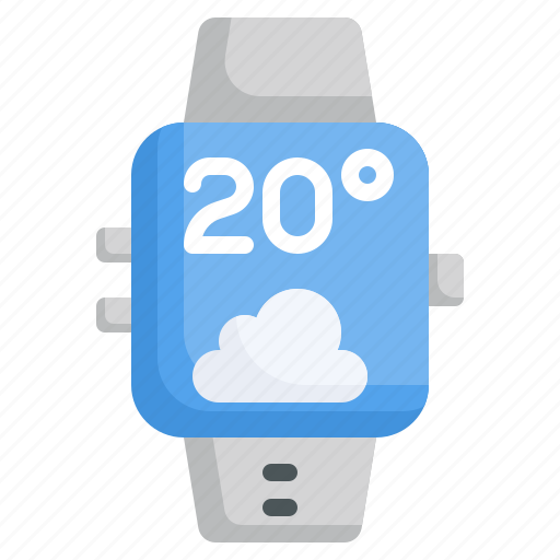 Smartwatch, application, electronicdevice, smart, weatherapp icon - Download on Iconfinder