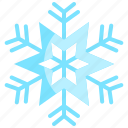 snowflake, snow, winter, cold