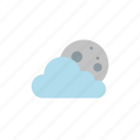 cloudy, forecast, night, weather 