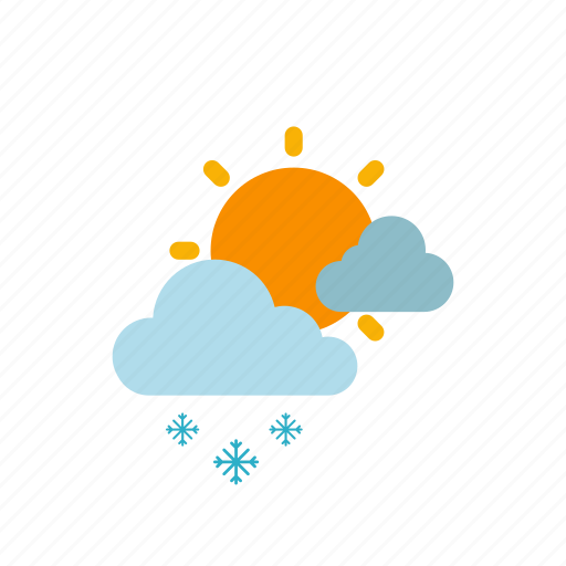 Forecast, light, snow, weather icon - Download on Iconfinder