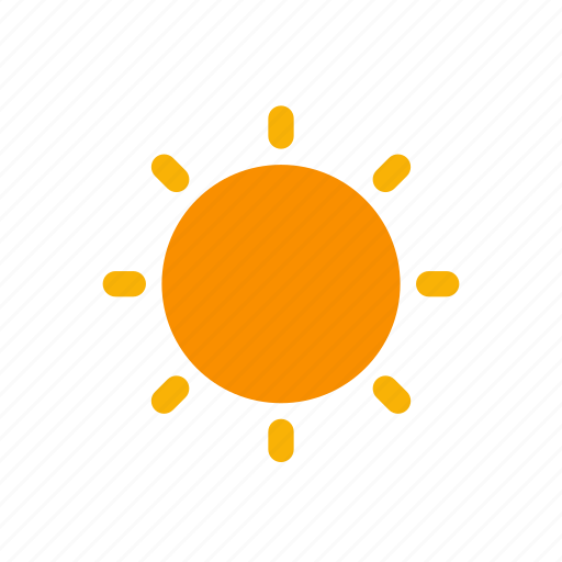 Clear, forecast, hot, sun, weather icon - Download on Iconfinder