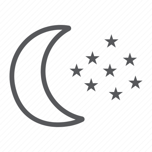 Astronomy, forecast, moon, night, sky, sleep, stars icon - Download on Iconfinder