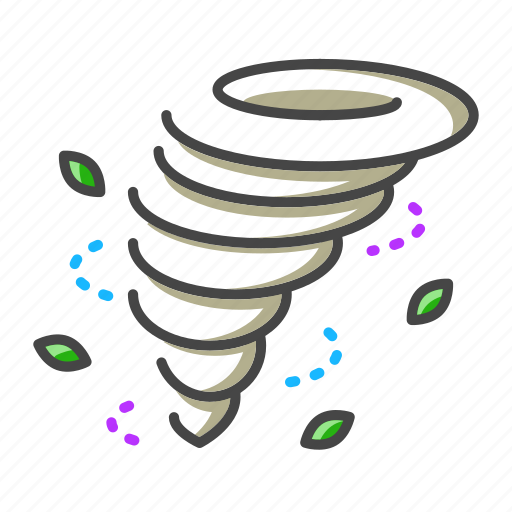 Weather, forecast, cyclone, hurricane, typhoon, tornado icon - Download on Iconfinder
