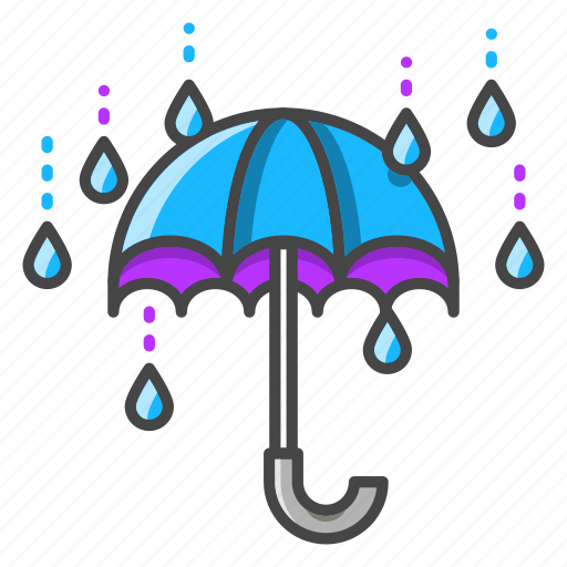 Weather, forecast, umbrella, security, protection, rain icon - Download on Iconfinder