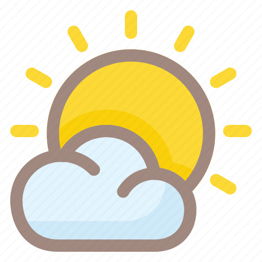 Big, sunset, cloudy, cloud, weather, forecast, sun icon - Download on Iconfinder