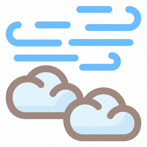 Wind, cloud, weather, forecast, sun, climate, cloudy icon - Download on Iconfinder