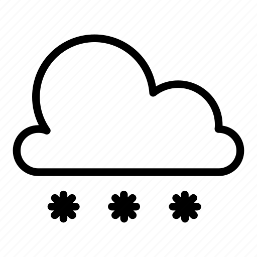 Cloud, clouds, cold, snow, snowflakes, snowy, weather icon - Download on Iconfinder
