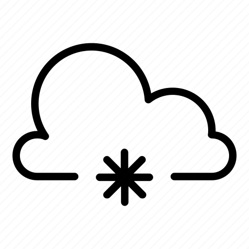 Cloud, cloudy, cold, snow, snowflake, snowy, winter icon - Download on Iconfinder