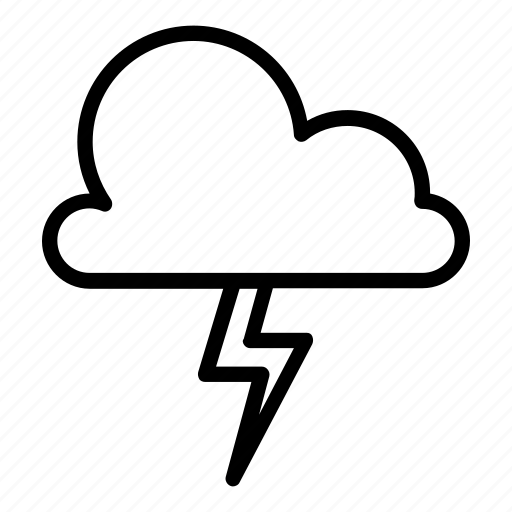 Clouds, cloudy, cold, lightning, thunder, thunderbolt, thunderstorms icon - Download on Iconfinder