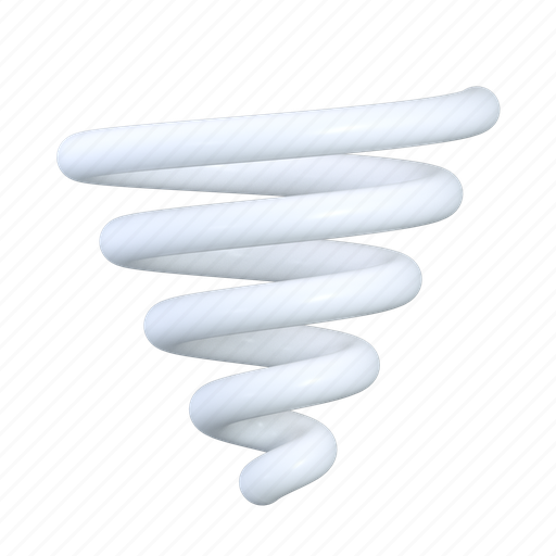 Tornado, forecast, weather, 3d, cyclone, storm, whirlwind 3D illustration - Download on Iconfinder