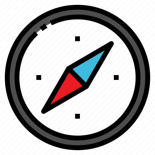 Compass, direction, gps, navigator, weather icon - Download on Iconfinder
