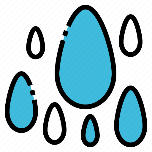 Drop, humidity, rain, season, water icon - Download on Iconfinder