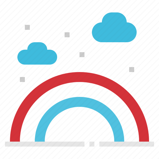 Cloud, forecast, rainbow, season, weather icon - Download on Iconfinder