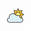 forecast, meteorology, weather, cloud, cloudy, sun