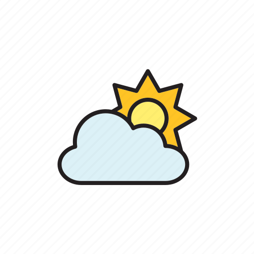 Forecast, meteorology, weather, cloud, cloudy, sun icon - Download on Iconfinder