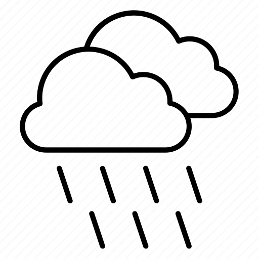 Clouds, forecast, meteorology, rain, weather icon - Download on Iconfinder