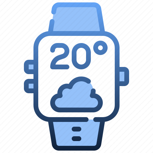 Smartwatch, application, electronicdevice, smart, weatherapp icon - Download on Iconfinder