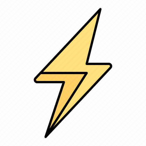 Thunder, lightning, bolt, weather icon - Download on Iconfinder