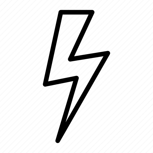Bolt, electricity, flash, forecast, lightning, thunder, weather icon - Download on Iconfinder