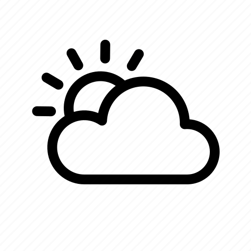 Weather, cloudy, forecast, cloud, sun icon - Download on Iconfinder