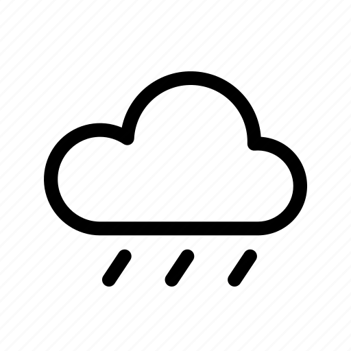 Weather, rainy, cloud, rain icon - Download on Iconfinder