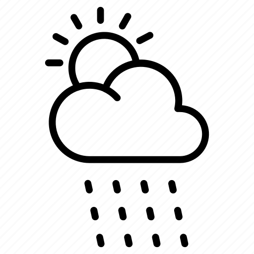 Cloud, sky, heavy, rain, sun, sunshine icon - Download on Iconfinder