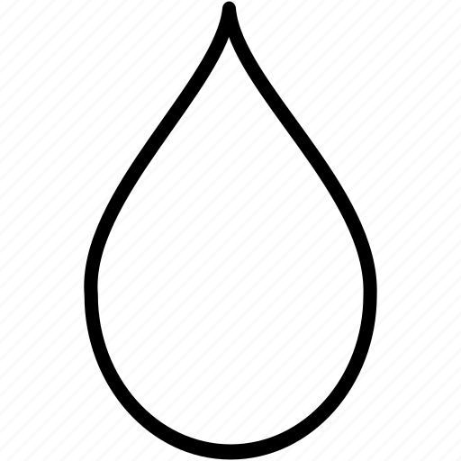 Water, drop, smooth, aqua, fluid, rain, globule icon - Download on Iconfinder