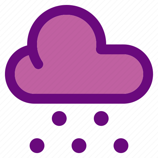 Weather, forecast, climate, cloud, snowfall, snow, winter icon - Download on Iconfinder