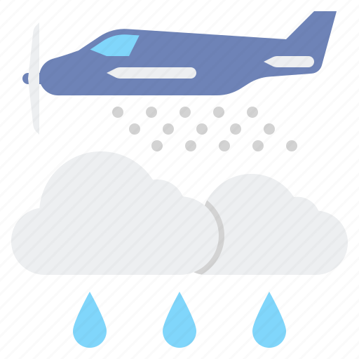 Artificial, precipitation, rain, rainfall, rainmaking icon - Download on Iconfinder