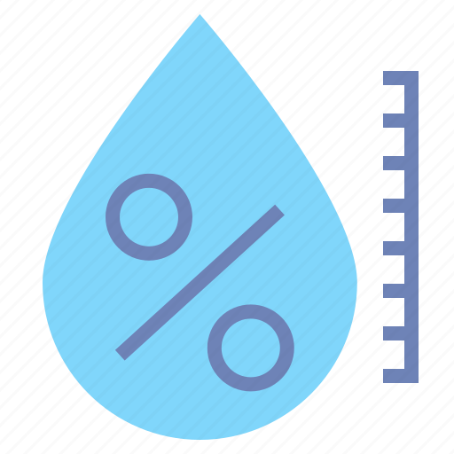 Dew, drop, forecast, percentage, point, water icon - Download on Iconfinder