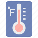 fahrenheit, temperature, thermometer, weather