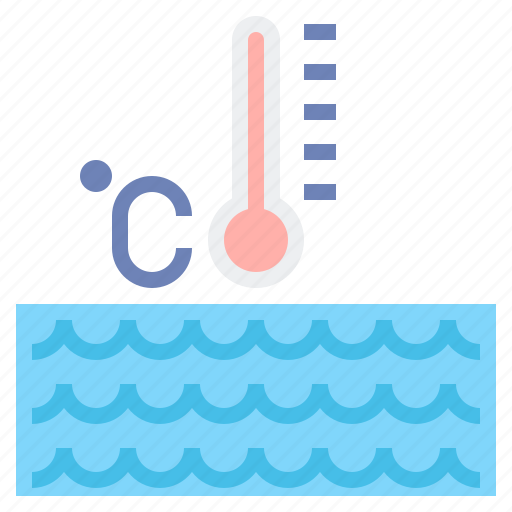 Celsius, sea, surface, temperature, thermometer icon - Download on Iconfinder
