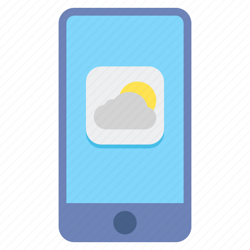 App, application, mobile, weather icon - Download on Iconfinder