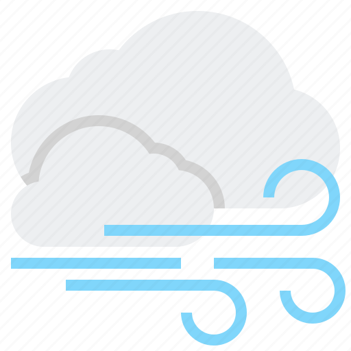 Air, cloud, weather, wind, windy icon - Download on Iconfinder